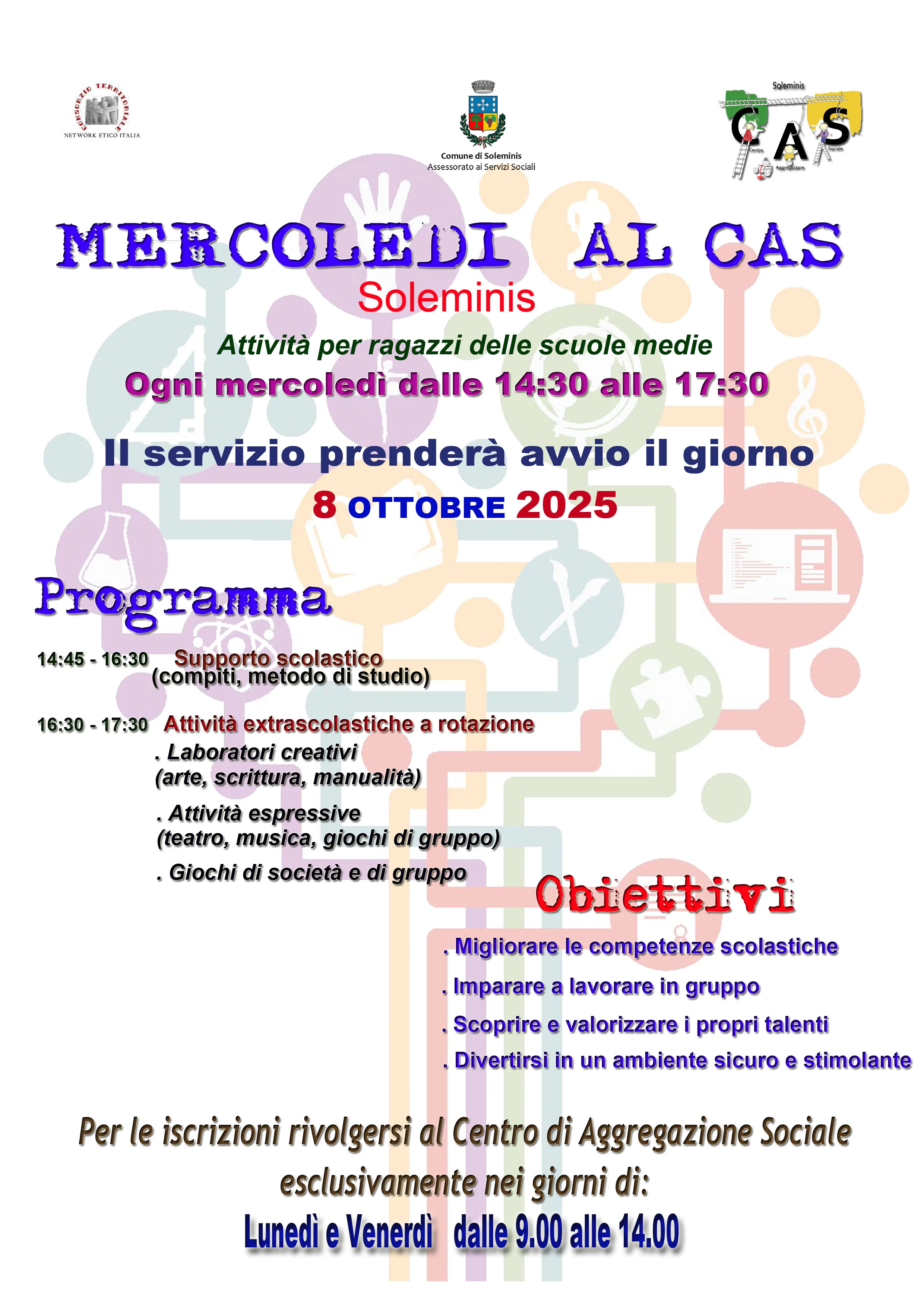 Centro Aggregazione Sociali Adolescenti