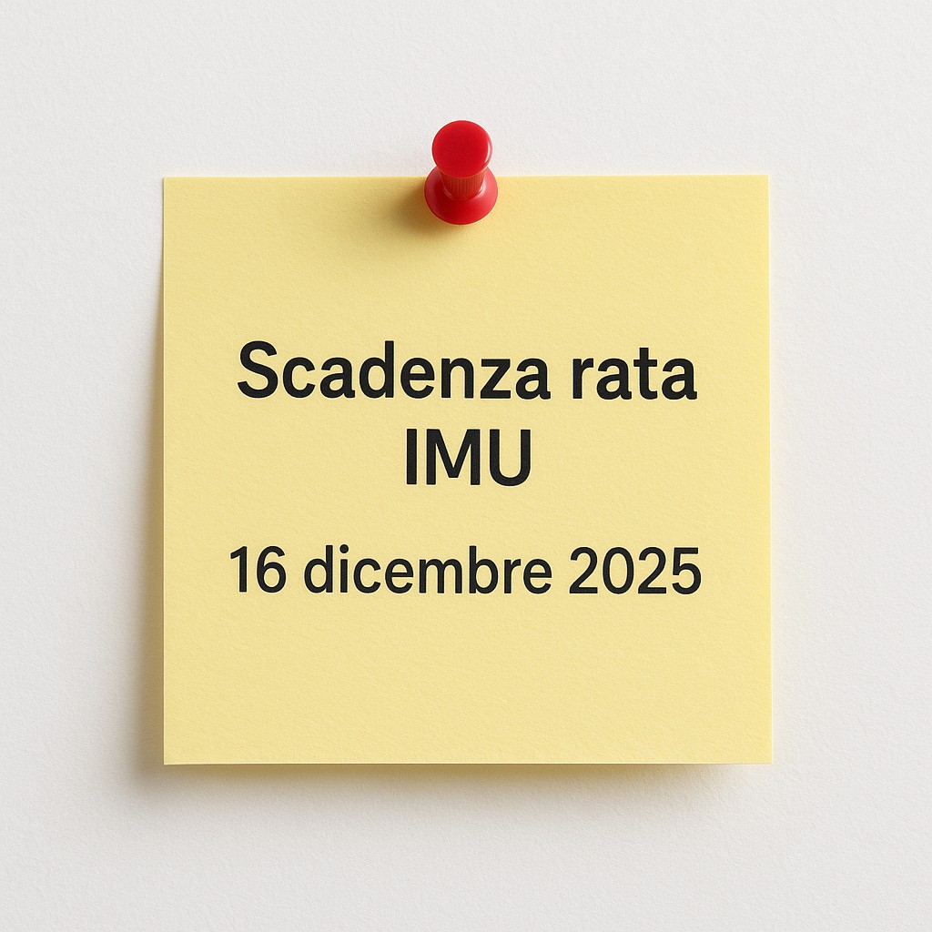 AVVISO SCADENZA SALDO RATA IMU 2025