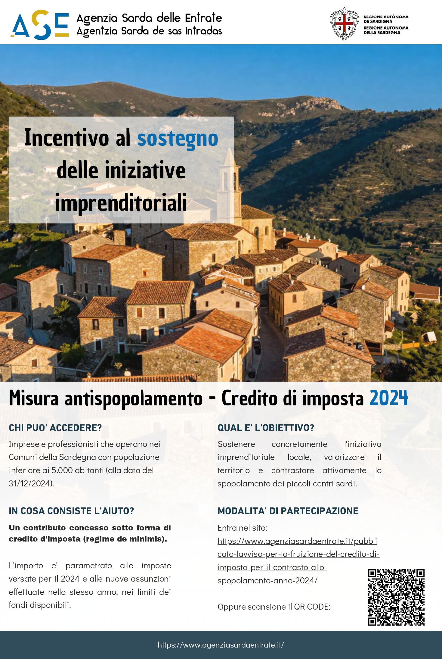 Concessione del credito d’imposta ANNO 2024
