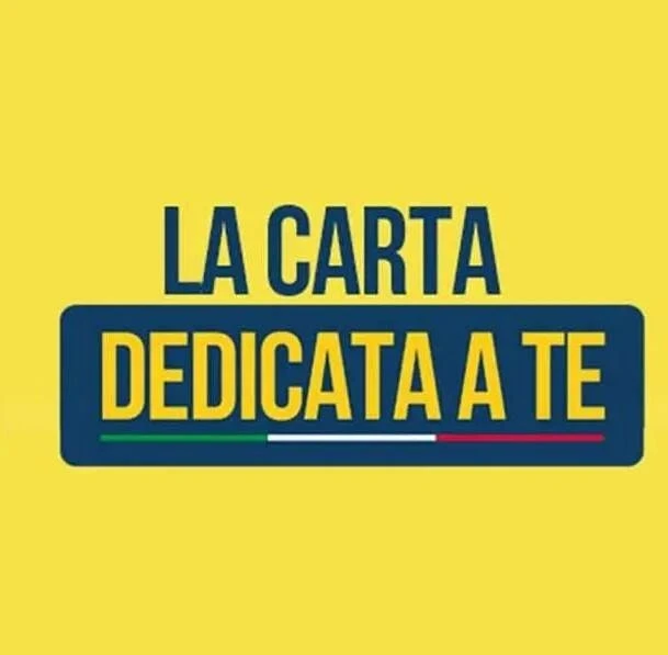 CARTA DEDICATA A TE 2025